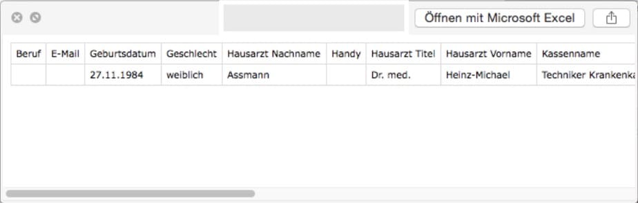 tomedo handbuch csv import export backupmodus