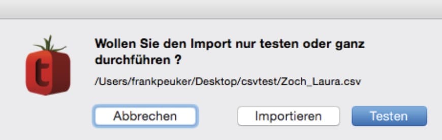 tomedo handbuch csv import export validierung