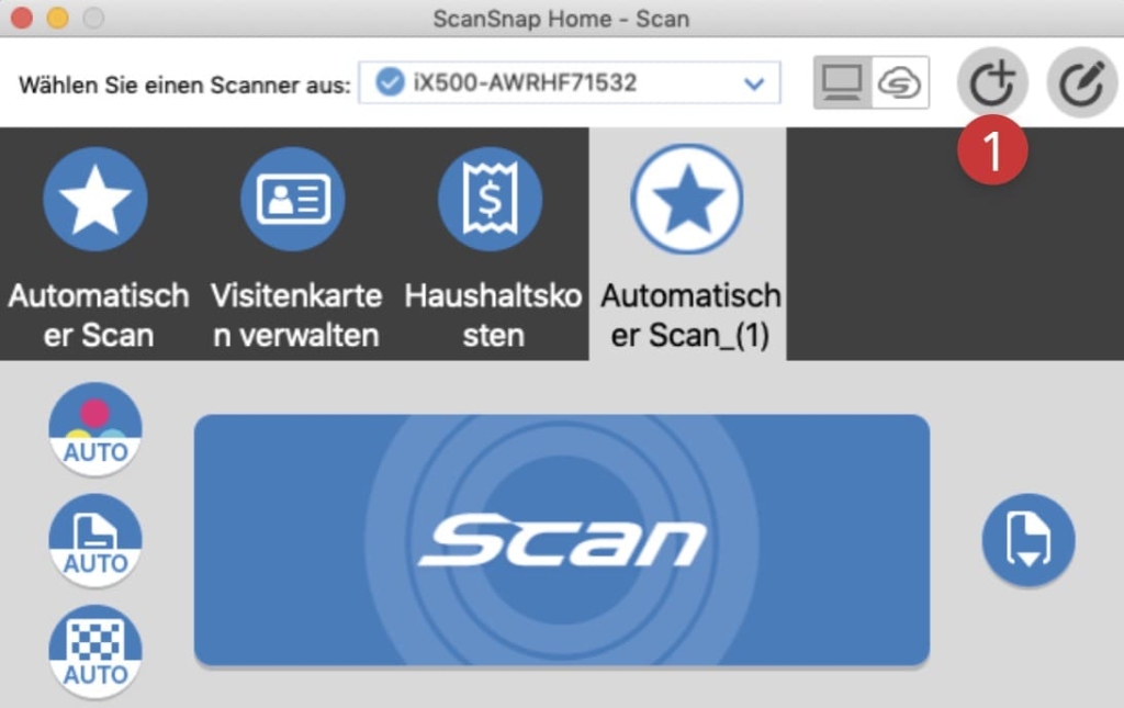 tomedo handbuch drucker scanner scansnap einrichten 2