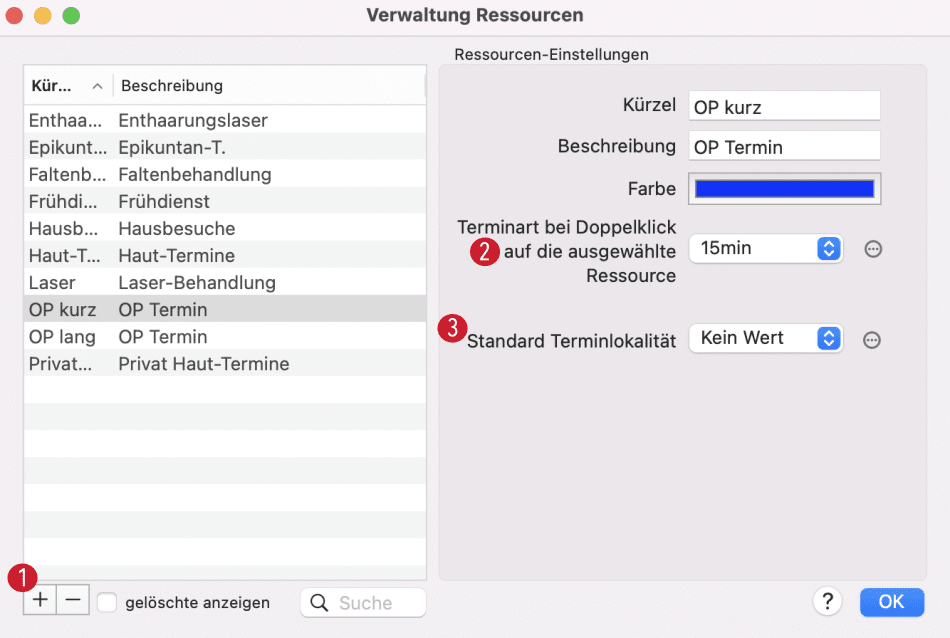 tomedo handbuch kalender ressourcen verwaltung 1