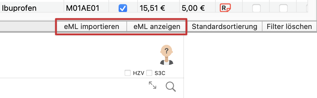 tomedo handbuch medikamentenverordnung eml import