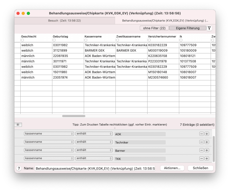 tomedo handbuch statistiken menue beispiele kasse1