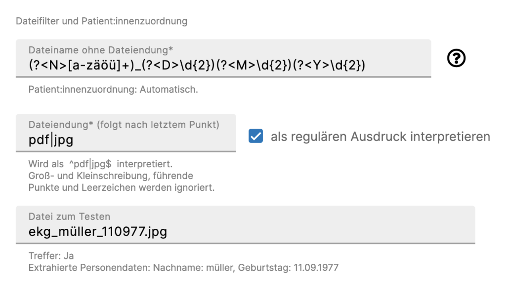 link handbuch dateifilter andere automatische zuordnung 1