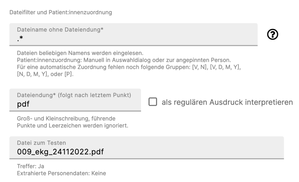 link handbuch dateifilter andere manuelle zuordnung