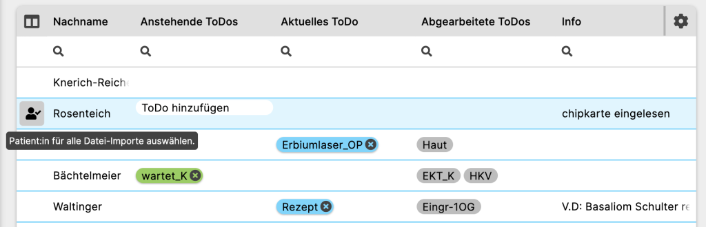 link handbuch patientin anpinnen