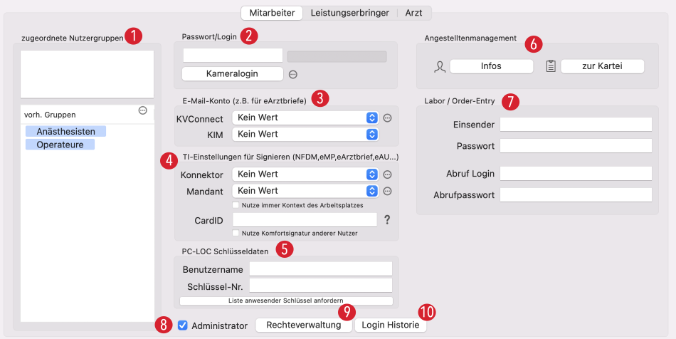 tomedo handbuch arbeitsplatzeinstellungen mitarbeiter