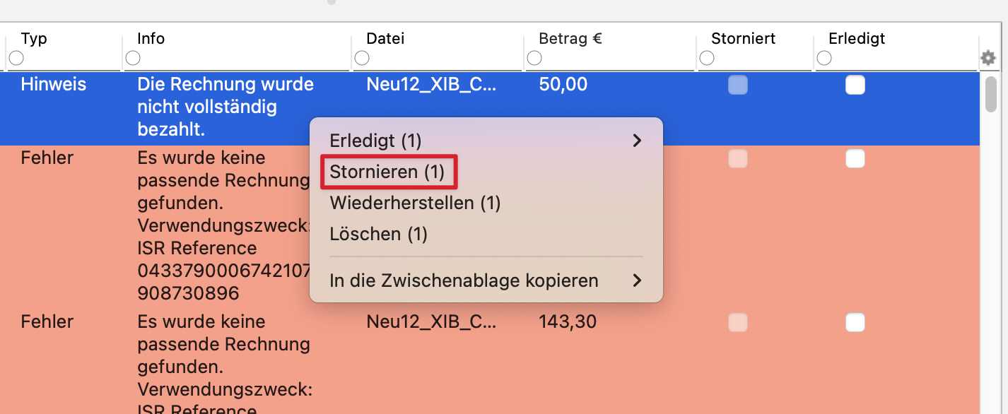 tomedo handbuch deutschland buchungen einzelne stornieren