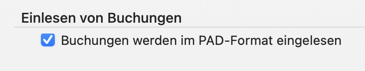 tomedo handbuch einlesen von buchungen zu rechnungen pad format