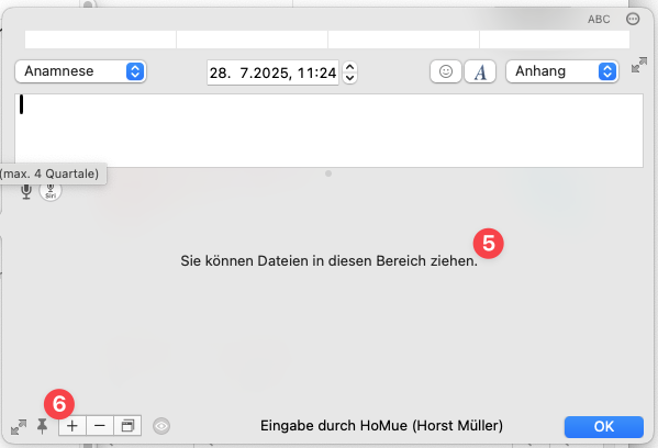 tomedo handbuch kartei karteieintrag anhang 1