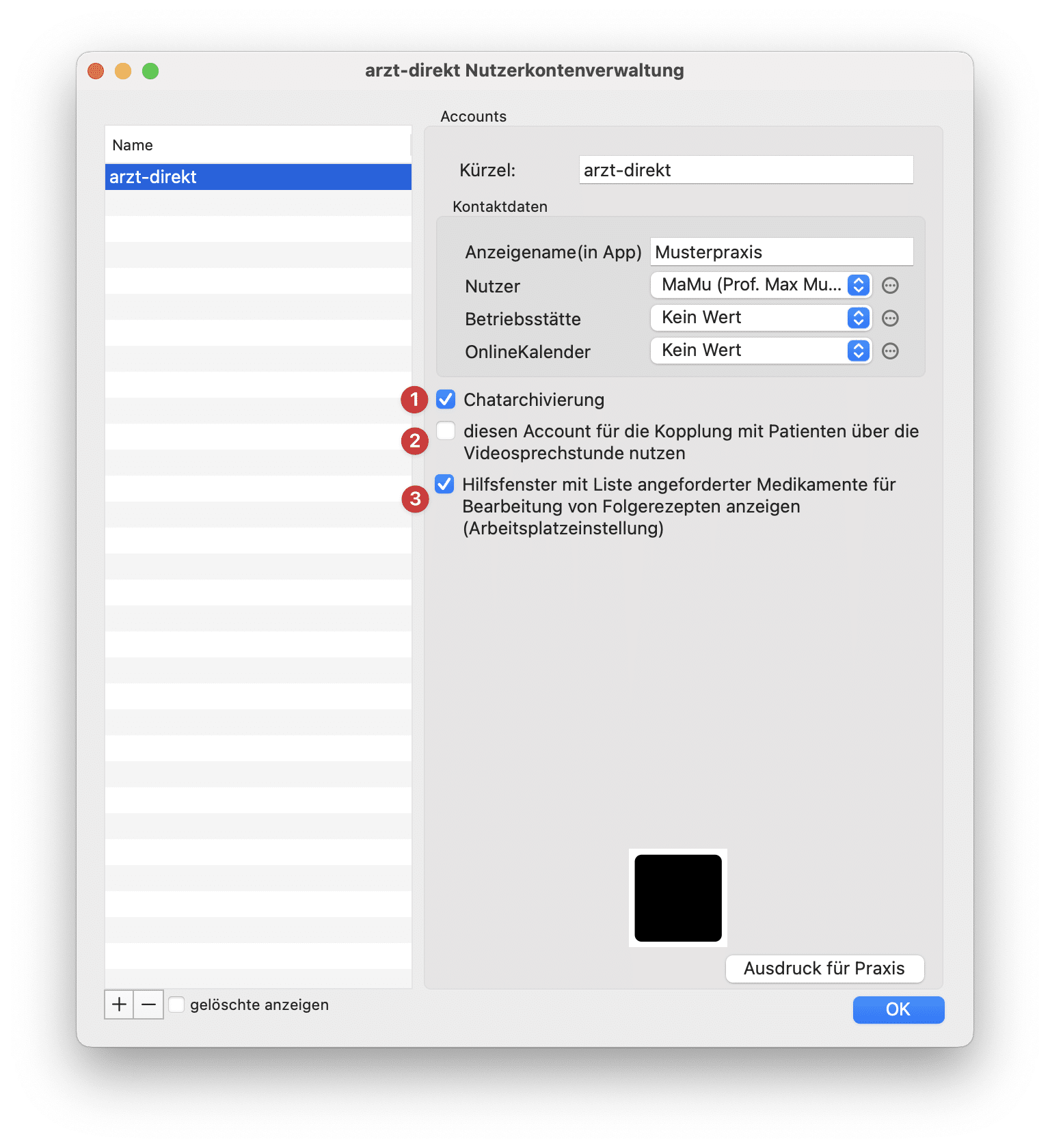 tomedo handbuch patientenkommunikation account
