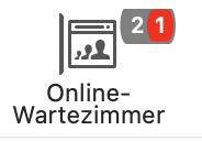 tomedo handbuch videosprechstunde symbol