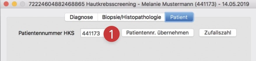 tomedo handbuch elektronische dokumentation hautkrebsscreening patient