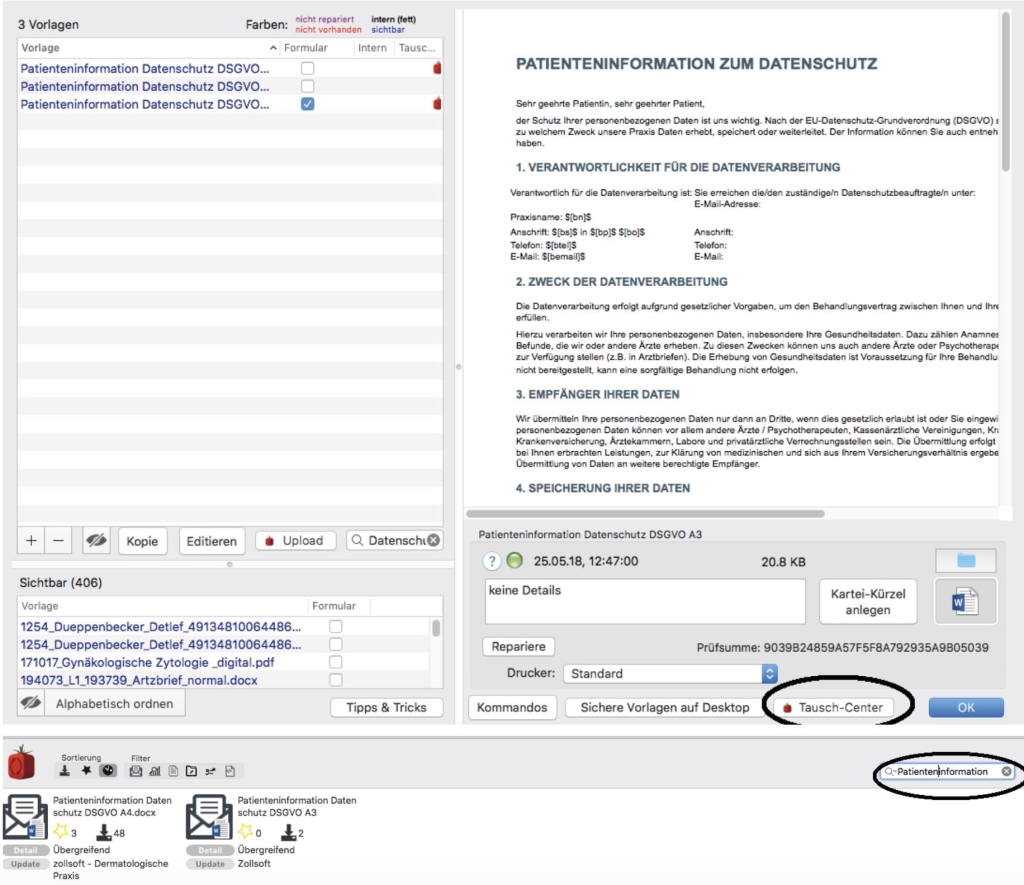 tomedo handbuch tipps uns tricks patiententeninformationen