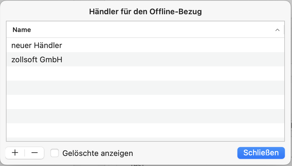 tomedo handbuch warenwirtschaft warenhaendler offline liste 1