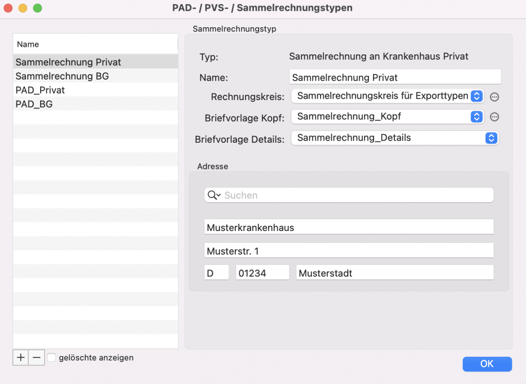 tomedo handbuch abrechnung privatrechnung sammelrechnung sammel