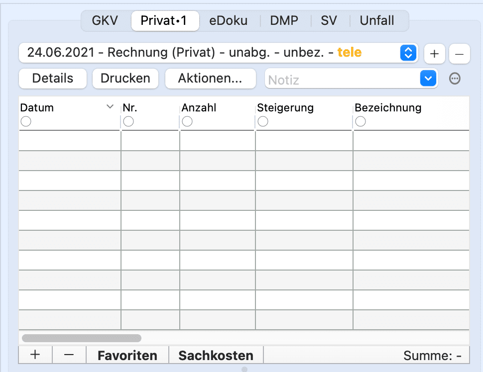 changlog tomedo v1 99 0 0 KarteiAbrechnung