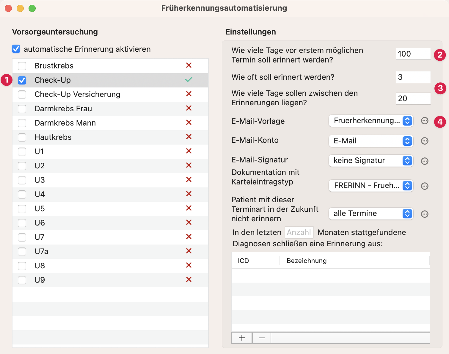 tomedo handbuch frueherkennung automatisierung konfiguration1