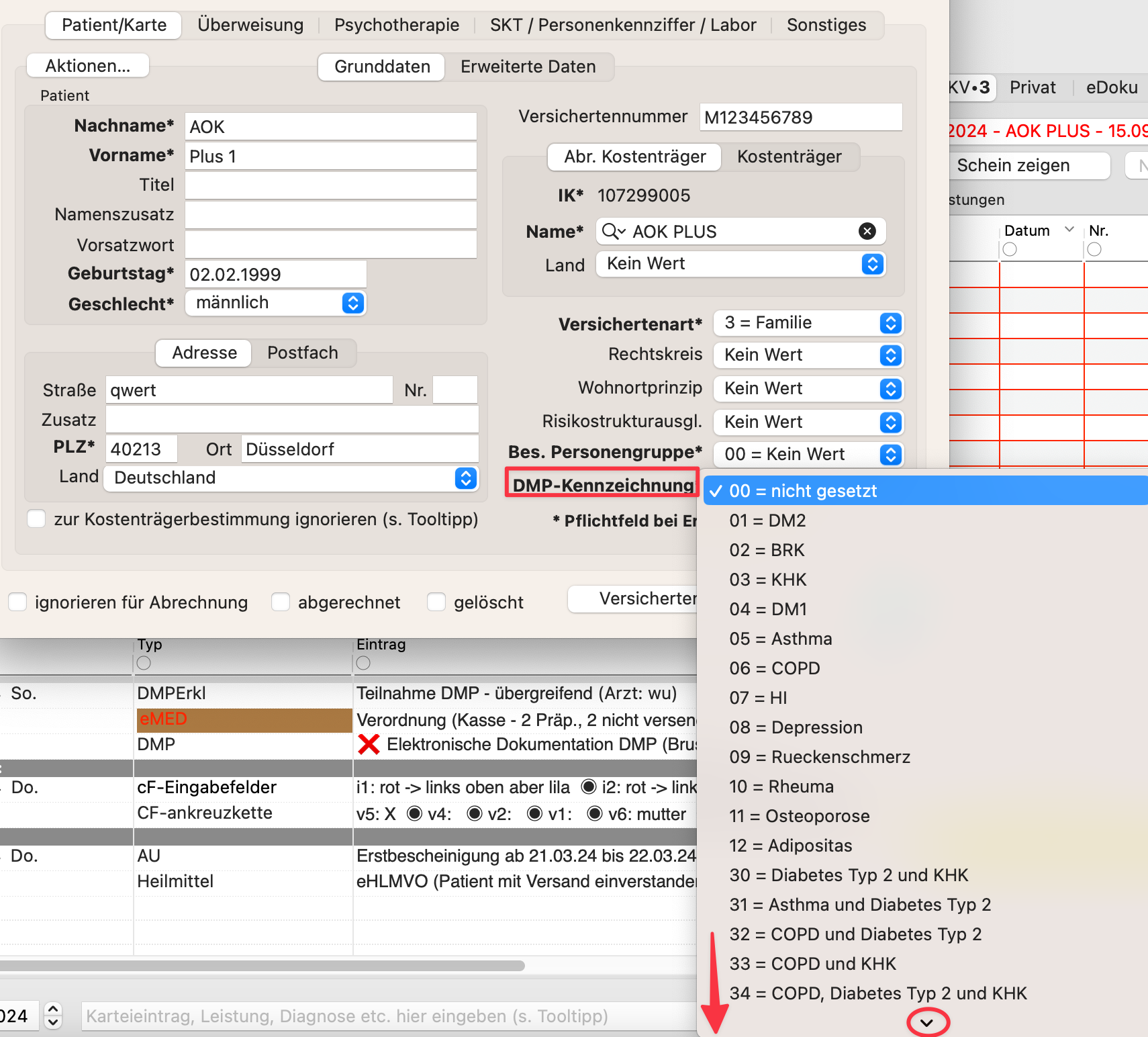 tomedo changelog v1 148 dmp kennzeichen