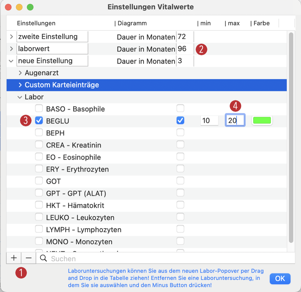 tomedo handbuch kartei vitalwerte einstellungen