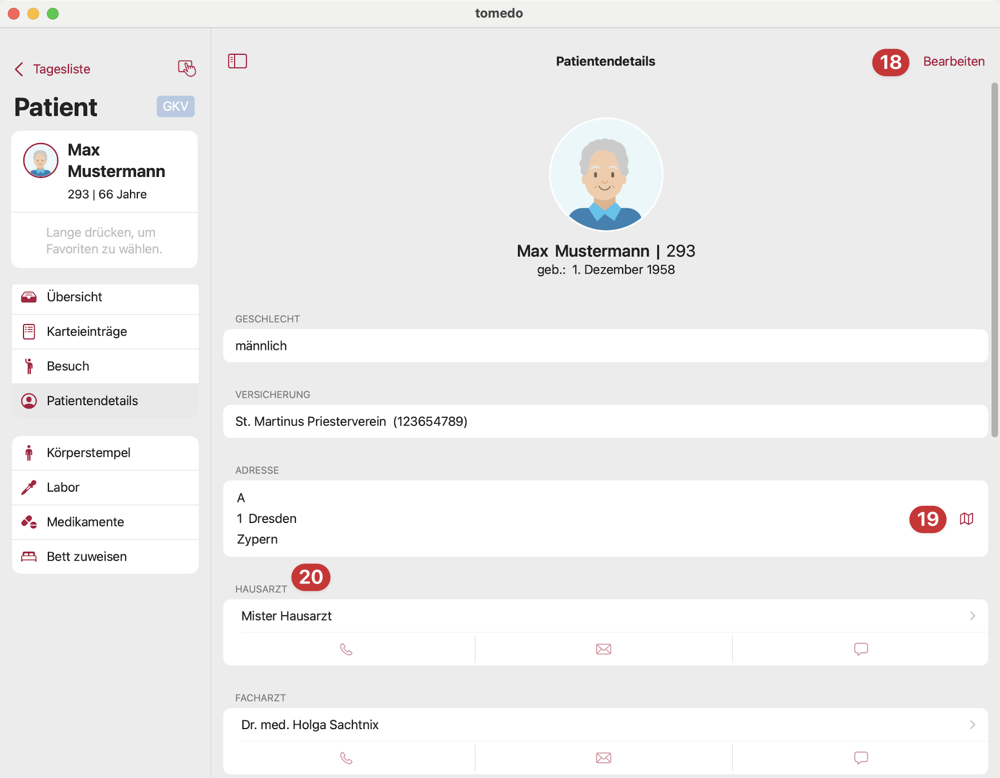 tomedo handbuch ios patientenkartei patientendetails 1