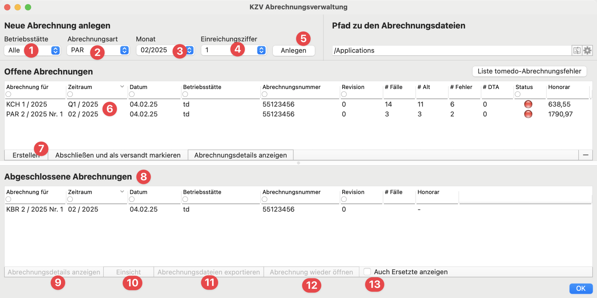 KZV Abrechnungsverwaltung