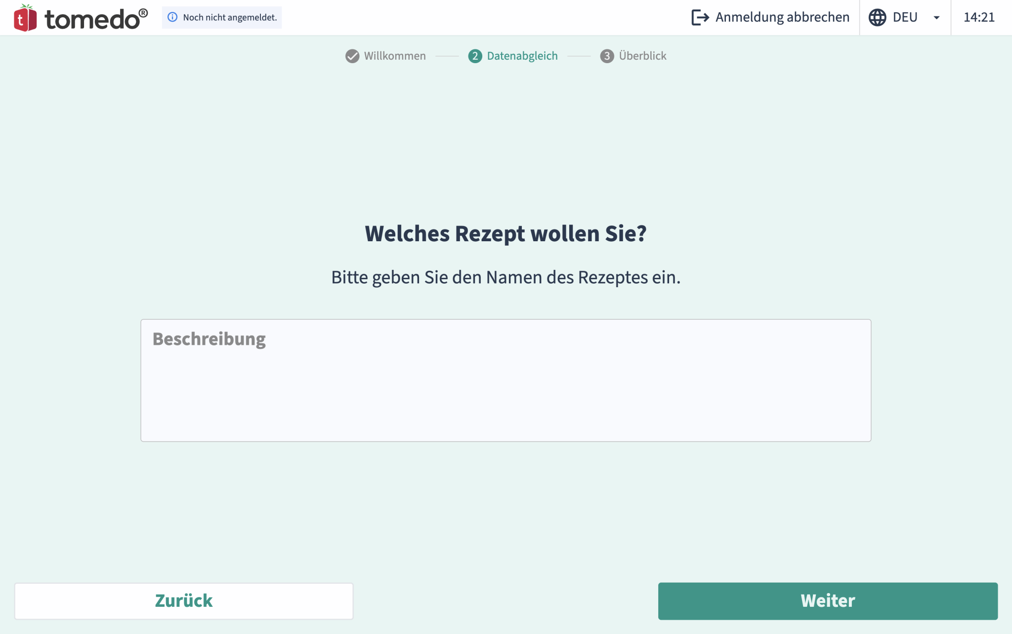 air handbuch kiosk2.0 anmeldung zusaetzliches anliegen
