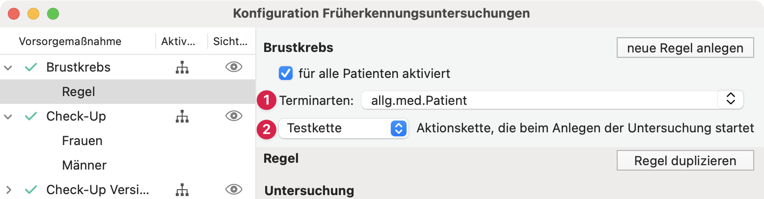 tomedo changelog v153 frueerkennung konfiguration