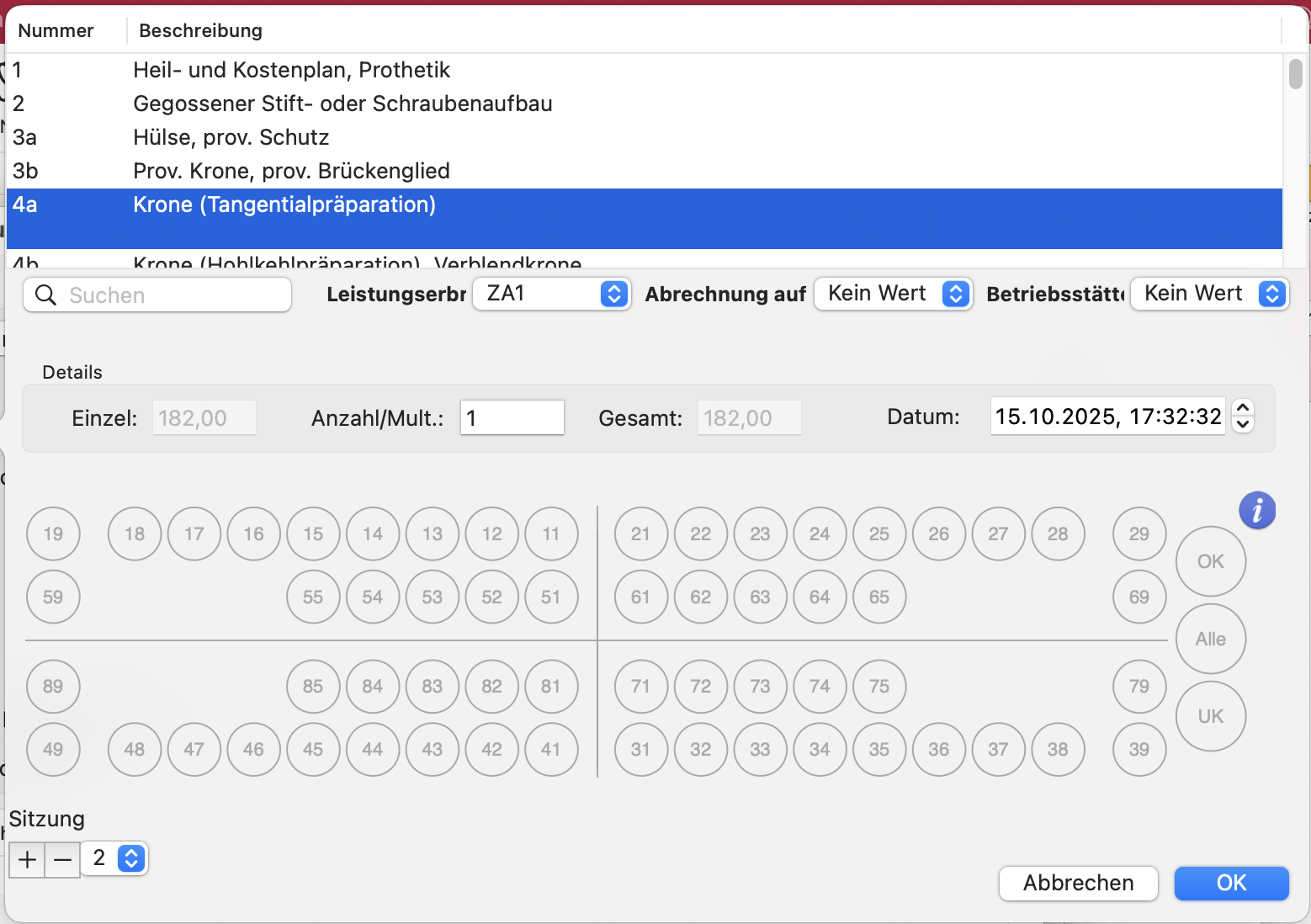 tdt Leistungsfavoriten BU Details