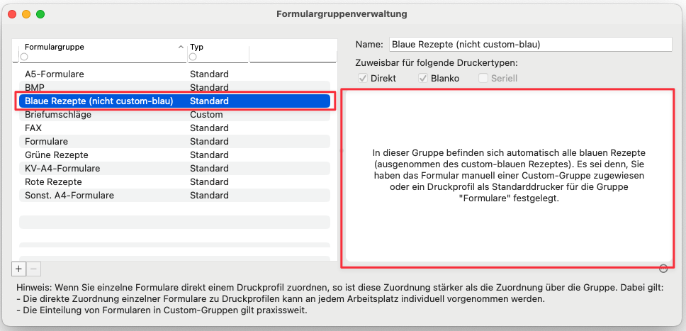 tomedo changelog 155 Blaue Rezepte