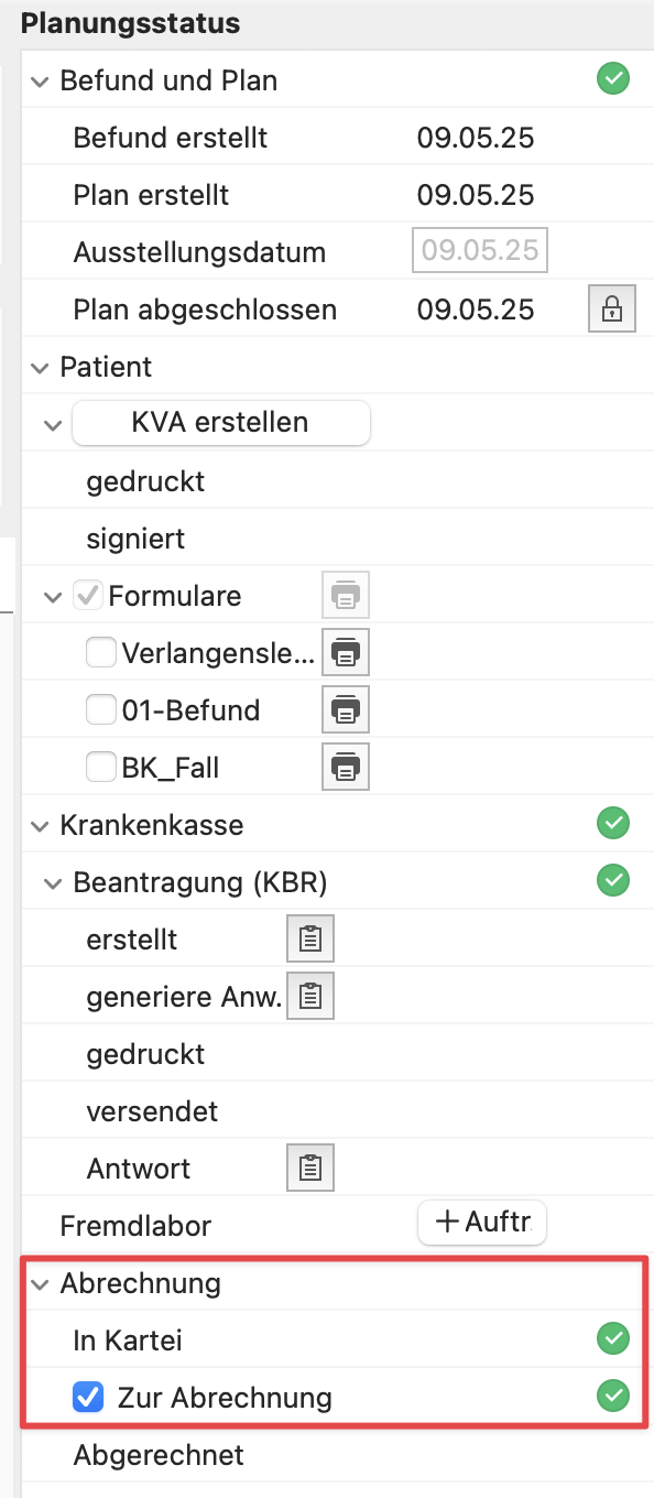 tomedo changelog 155 Planungen in Kartei2