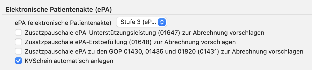 tomedo handbuch ePA Leistungen vorschlagen