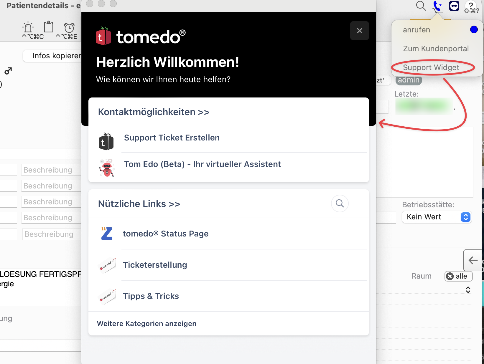 tomedo changelog 155 0 21 23