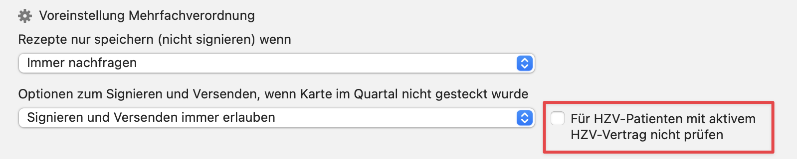 tomedo changelog 159 E Rezept HZV Pruefung