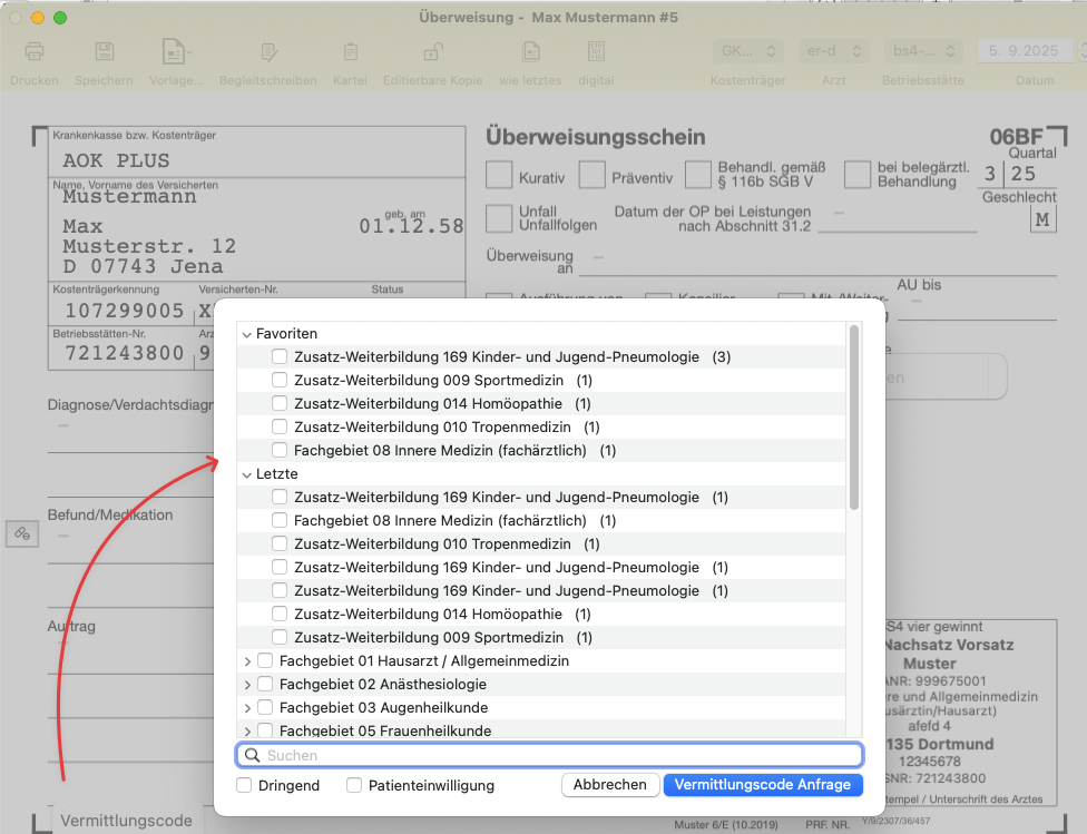 tomedo changelog 159 tss vermittlungscode