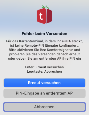 tomedo changelog 160 eRezept remote PIN KT