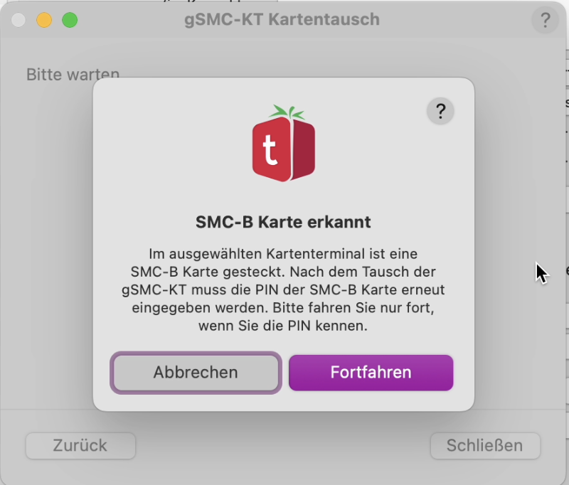 SMC B erkannt