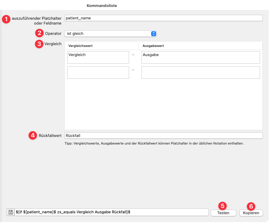tomedo handbuch briefschreibung if kommando konfigurator
