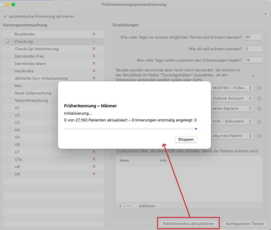 tomedo changelog 161 frueherkennungsautomatisierung