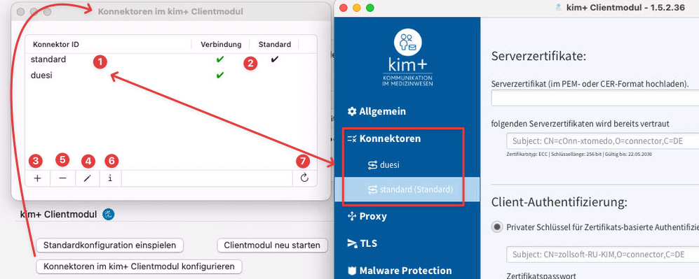 tomedo changelog 161 kim Einstellungen Konfiguration 1