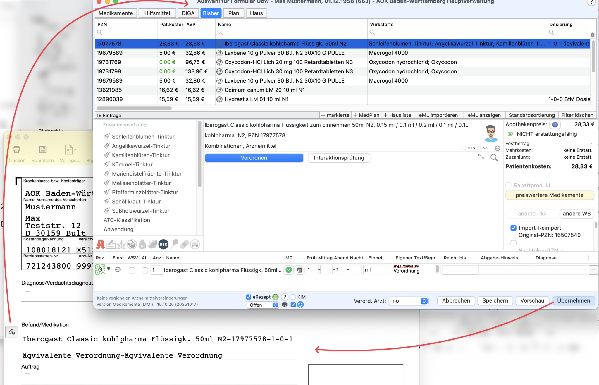 tomedo changelog 161 medi uebernahme 1