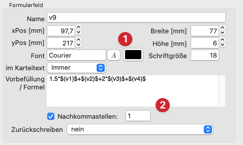 tomedo handbuch formulare customformulare Formularfeld score