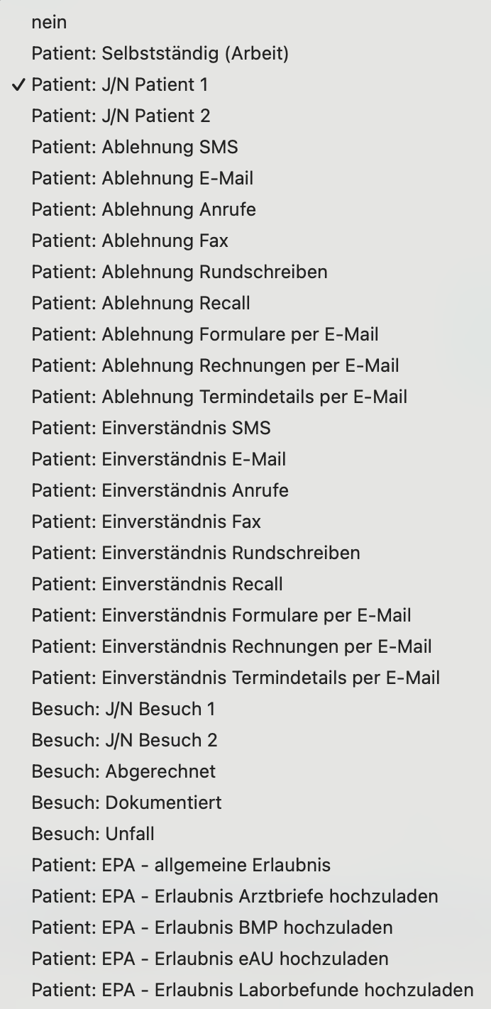 tomedo handbuch formulare customformulare zurueckschreiben modus