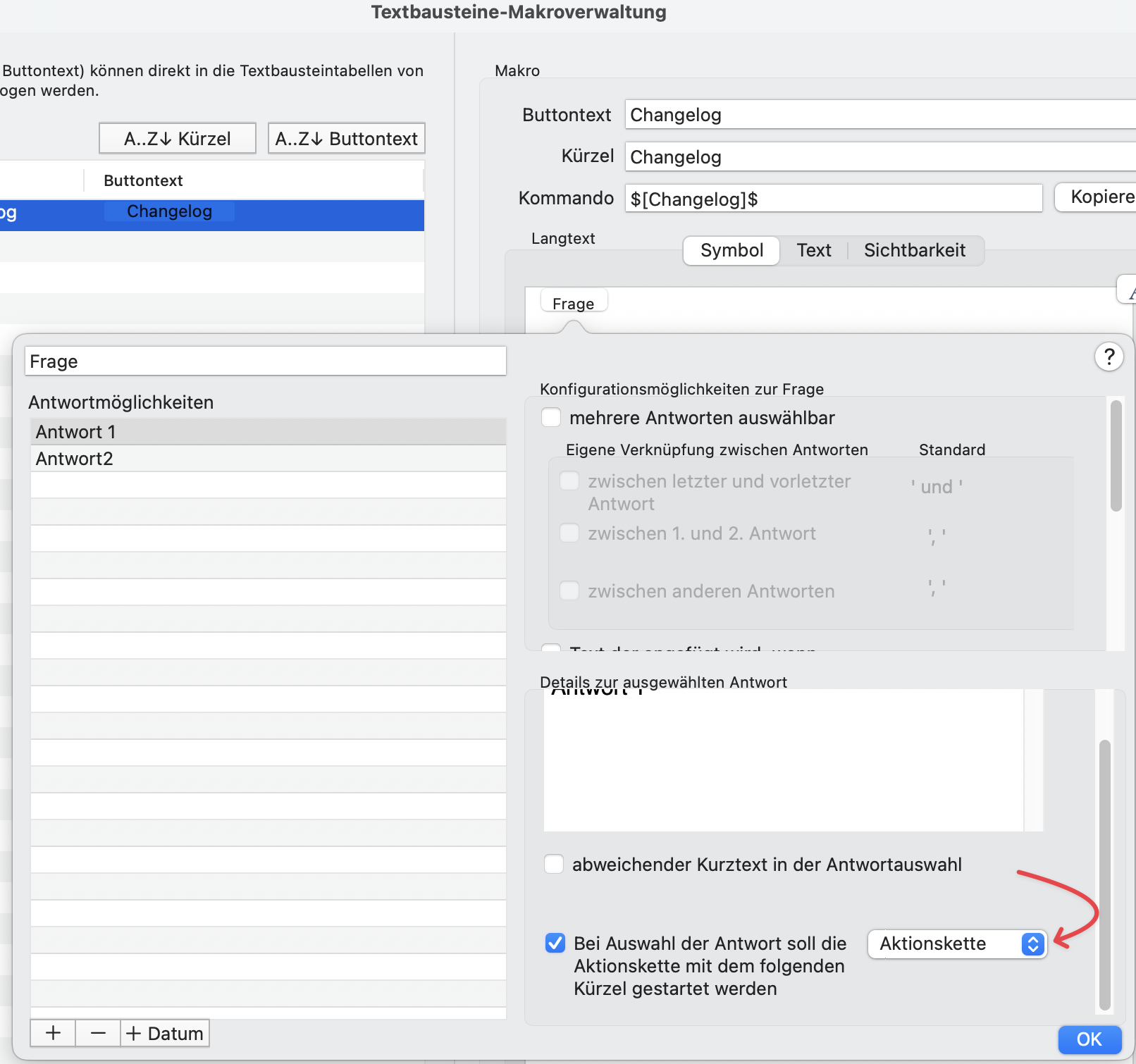 tomedo changelog 162 aktionskettenauswahl