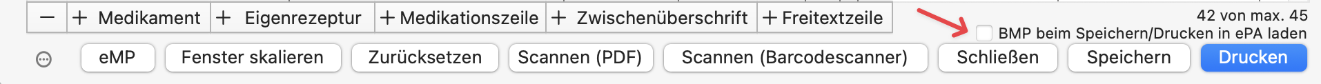 tomedo changelog 162 epa bmp haeckchen