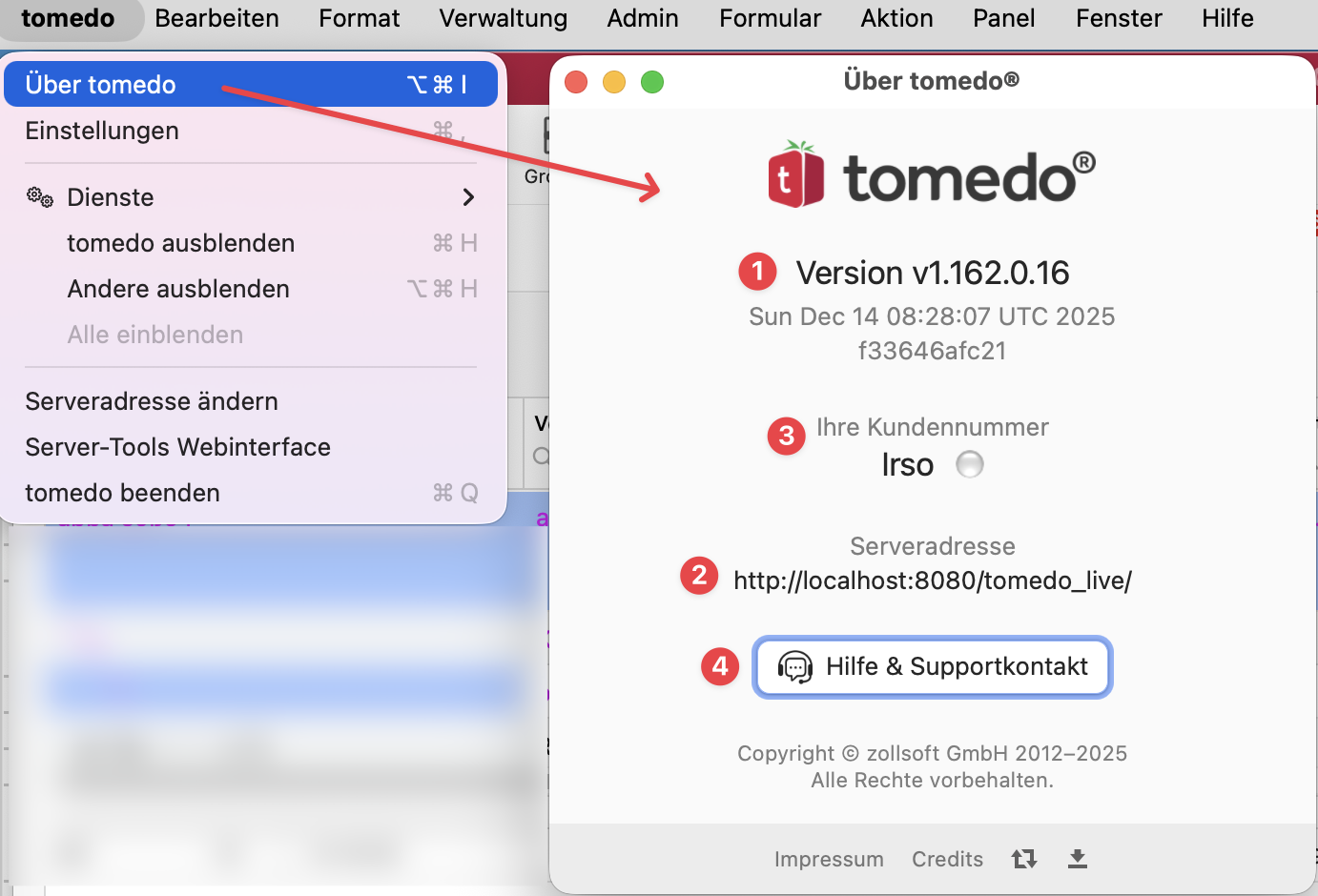 tomedo changelog 162 ueber tomedo