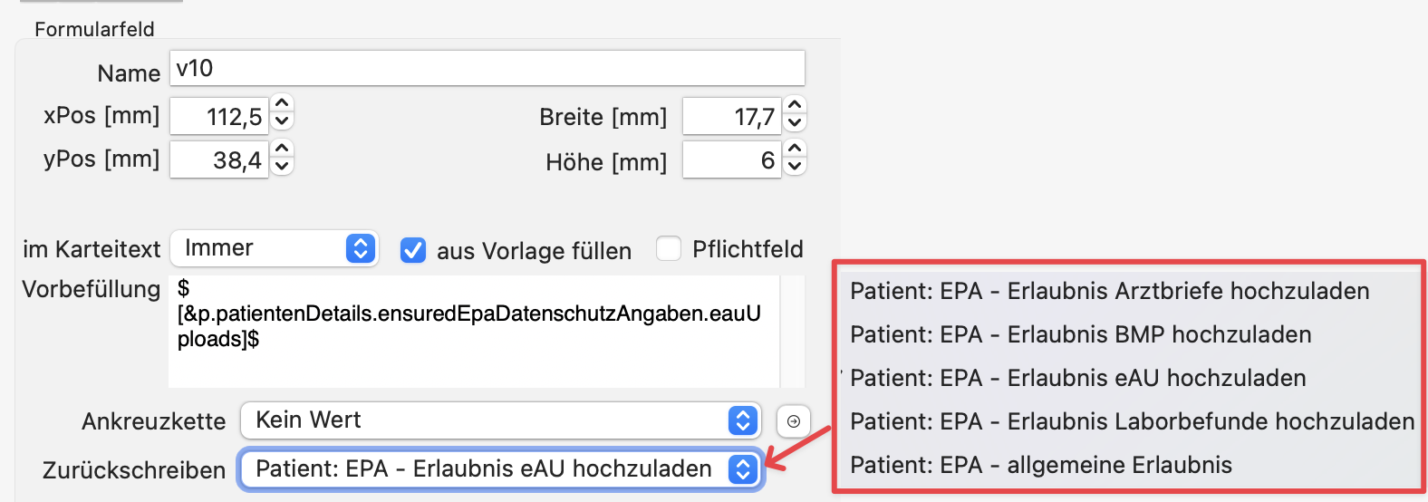 tomedo handbuch ePA zurueckschreiben patientenerlaubnis 1