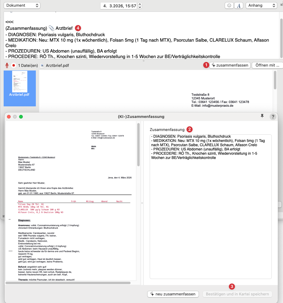 tomedo handbuch intelligence ki zusammenfassung