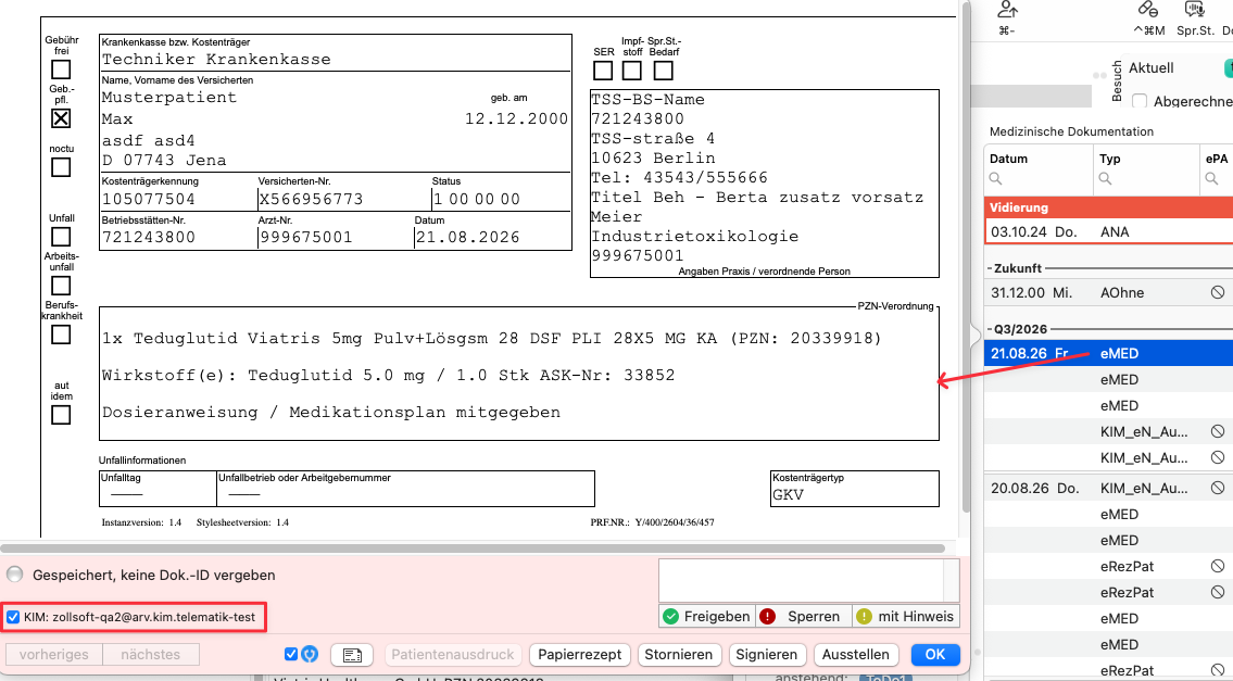 tomedo changelog 170 eMED KE KIM